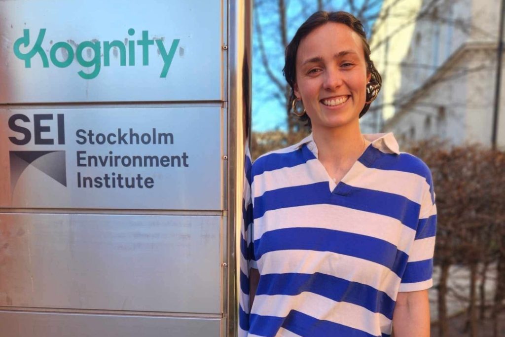 Tessa Laven secondment at Stockholm Environmental Institute